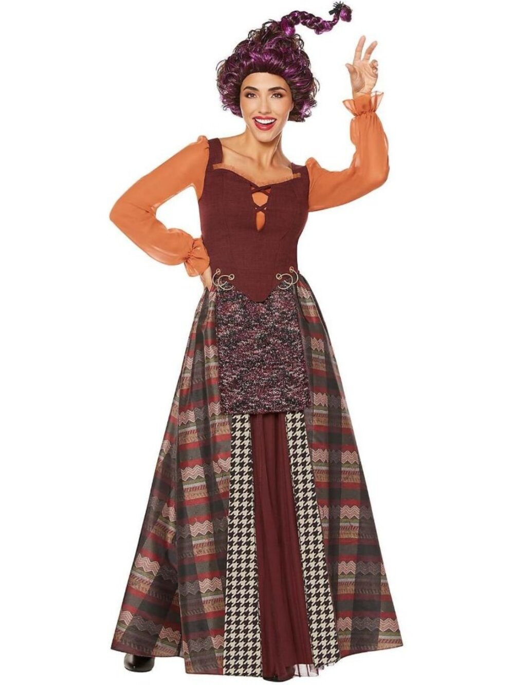 Hocus Pocus Adult Mary Sanderson Witch Costume | Officially Licensed Cosplay